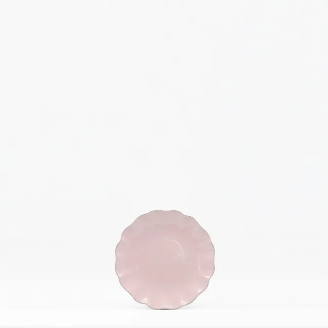 luisa-paix-o-rosa-assiette-pain-gr-s-rose-12-5cm image 1