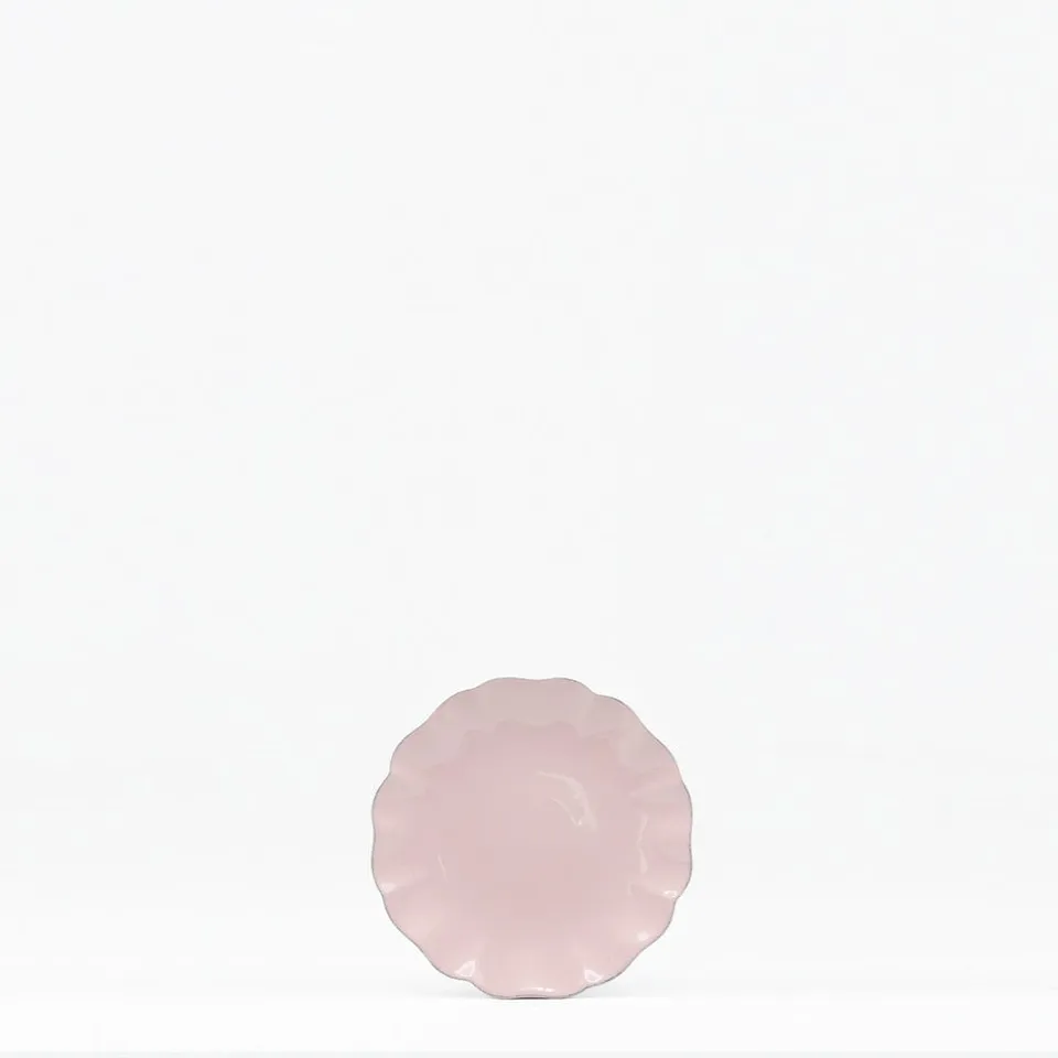 luisa-paix-o-rosa-assiette-pain-gr-s-rose-12-5cm image 1