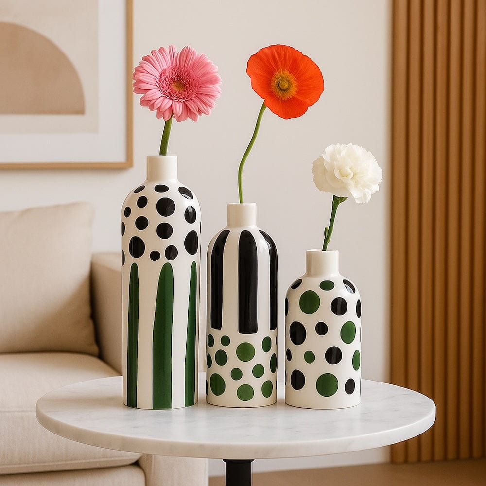 luisa-paix-o-costa-nova-vase-c-ramique-vert-15-cm image 2