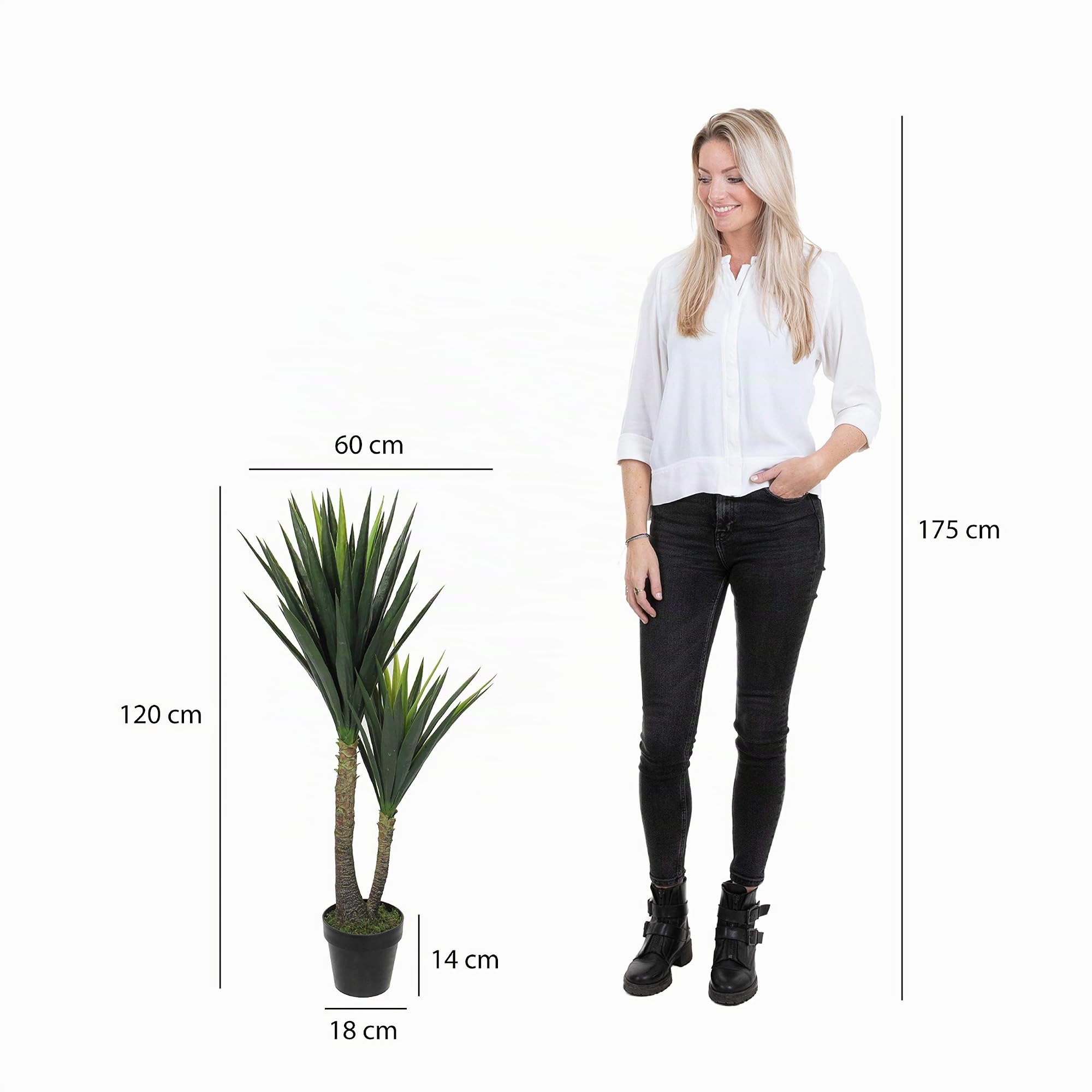mica-decorations-palmier-yucca-artificiel-120-cm-vert-en-pot image 6