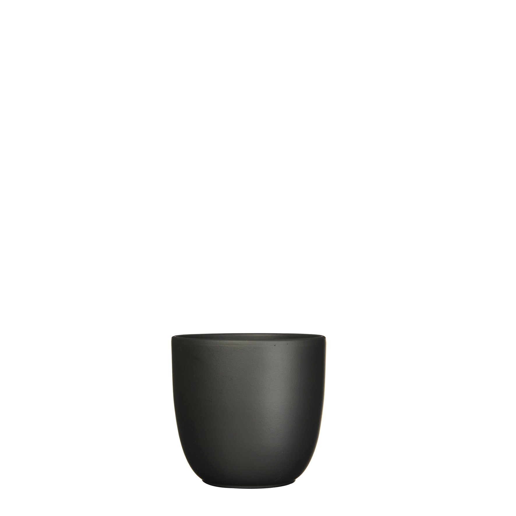 mica-tusca-cache-pot-c-ramique-noir-mat-19-5cm image 7