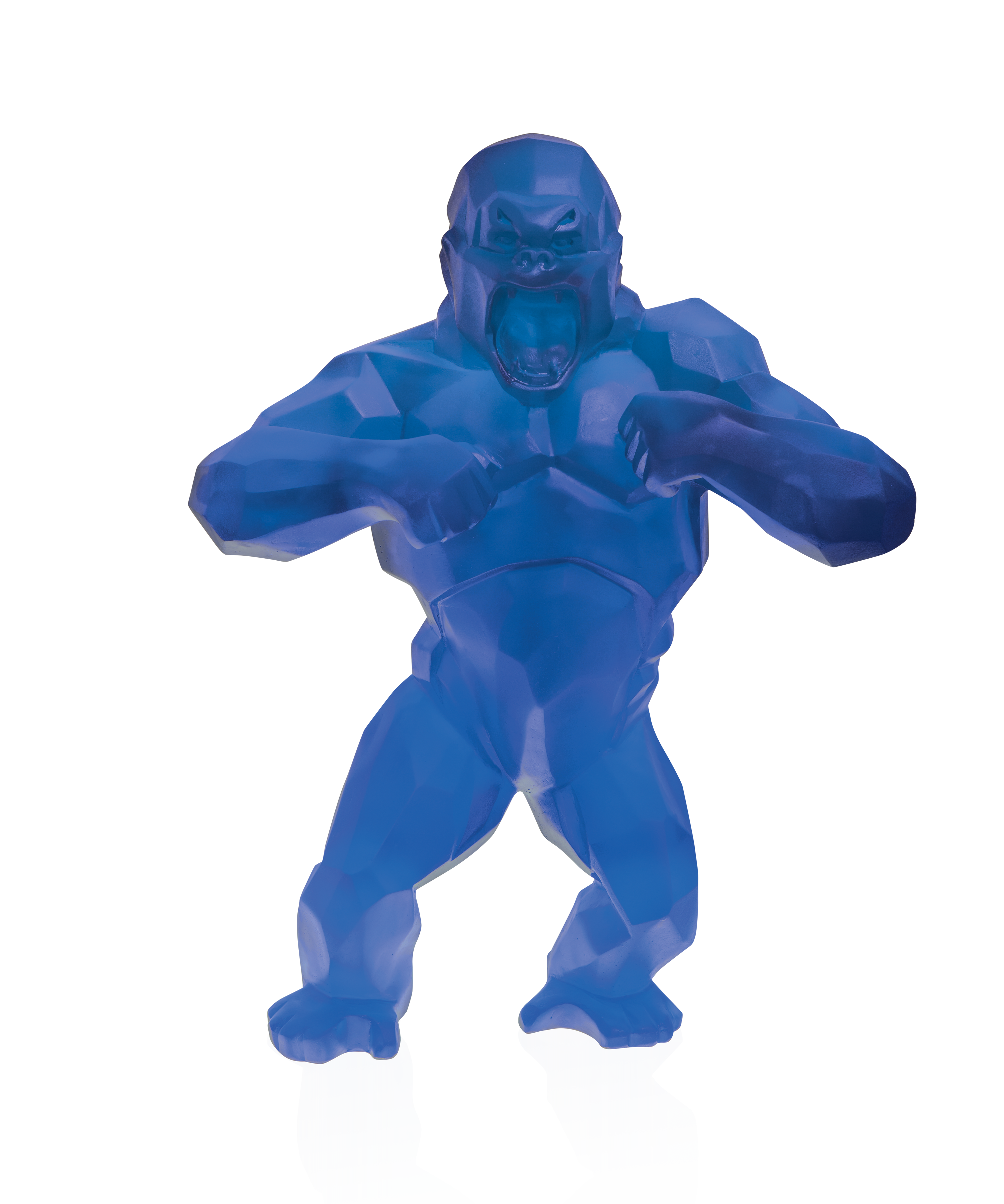 daum-wild-kong-bleu-richard-orlinski-sculpture-gorille-99-ex image 1