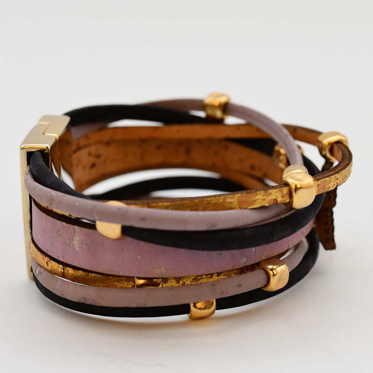 luisa-paix-o-bijoux-bracelet-li-ge-6-lani-res-dor-21cm image 4