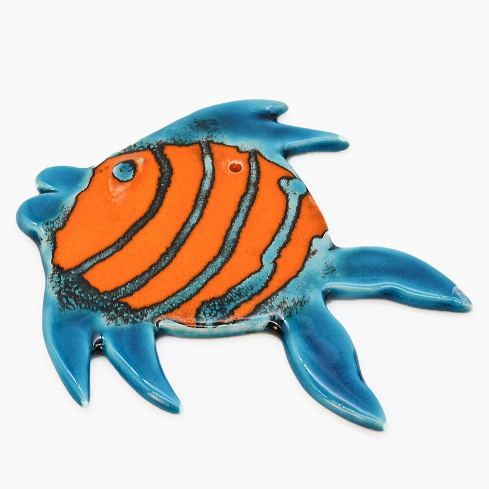 luisa-paix-o-suspension-poisson-c-ramique-orange-15x13-cm image 3
