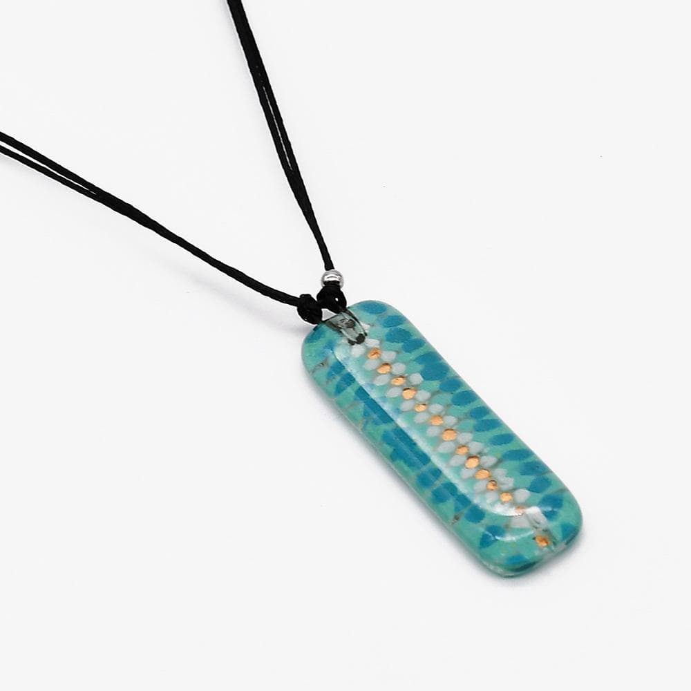 luisa-paix-o-bijoux-collier-verre-marinha-grande-coton-50-cm image 2