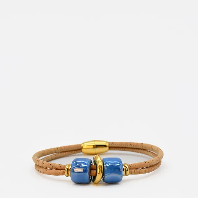 luisa-paix-o-bijoux-du-portugal-bracelet-li-ge-turquoise image 1
