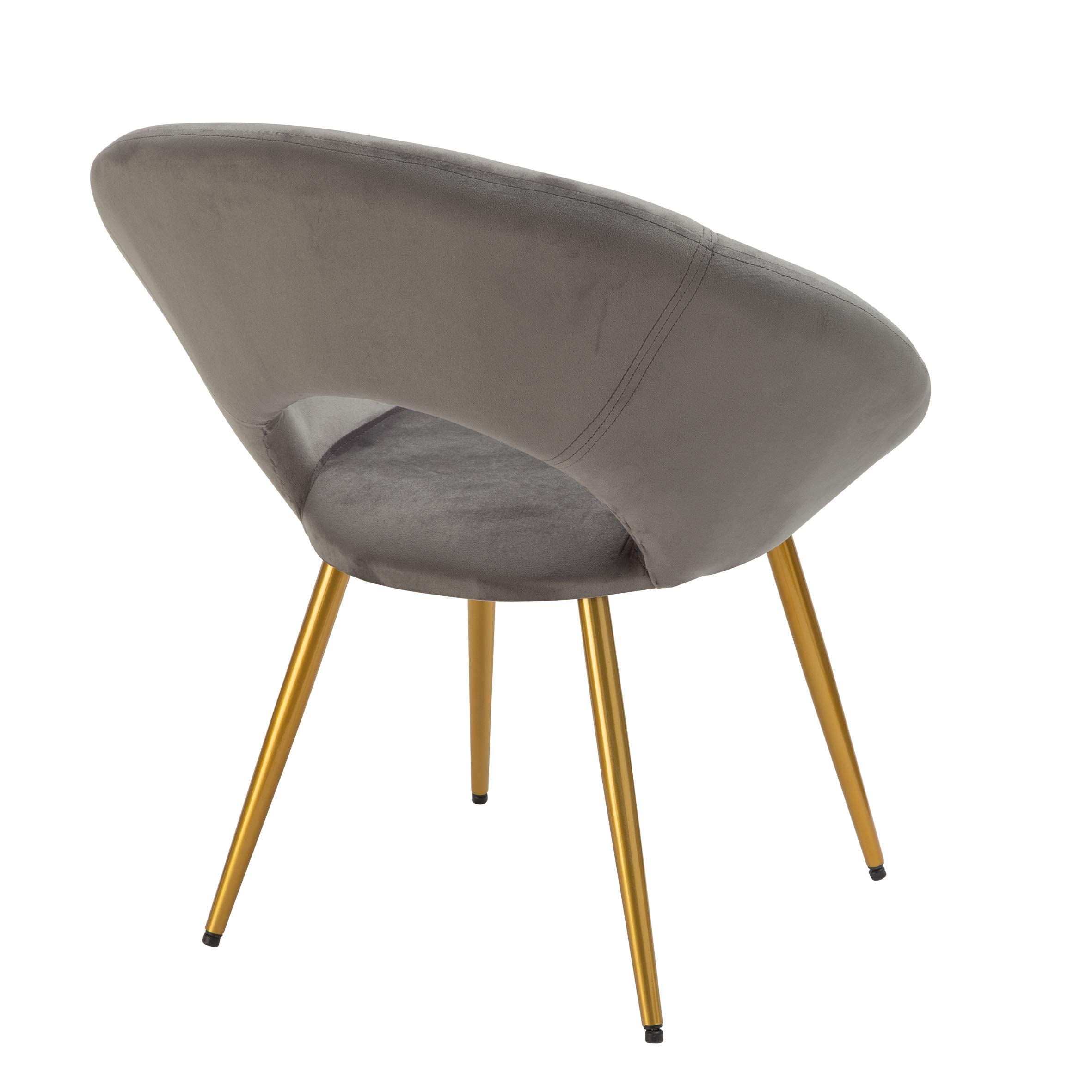 baroni-home-poltrone-fauteuil-velours-rond-gris-55x58x78-cm-pieds-or image 6