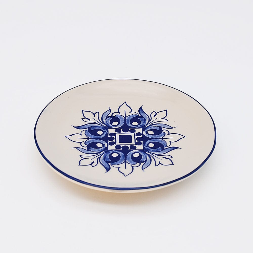 luisa-paix-o-bras-o-assiette-c-ramique-bleu-12cm image 2