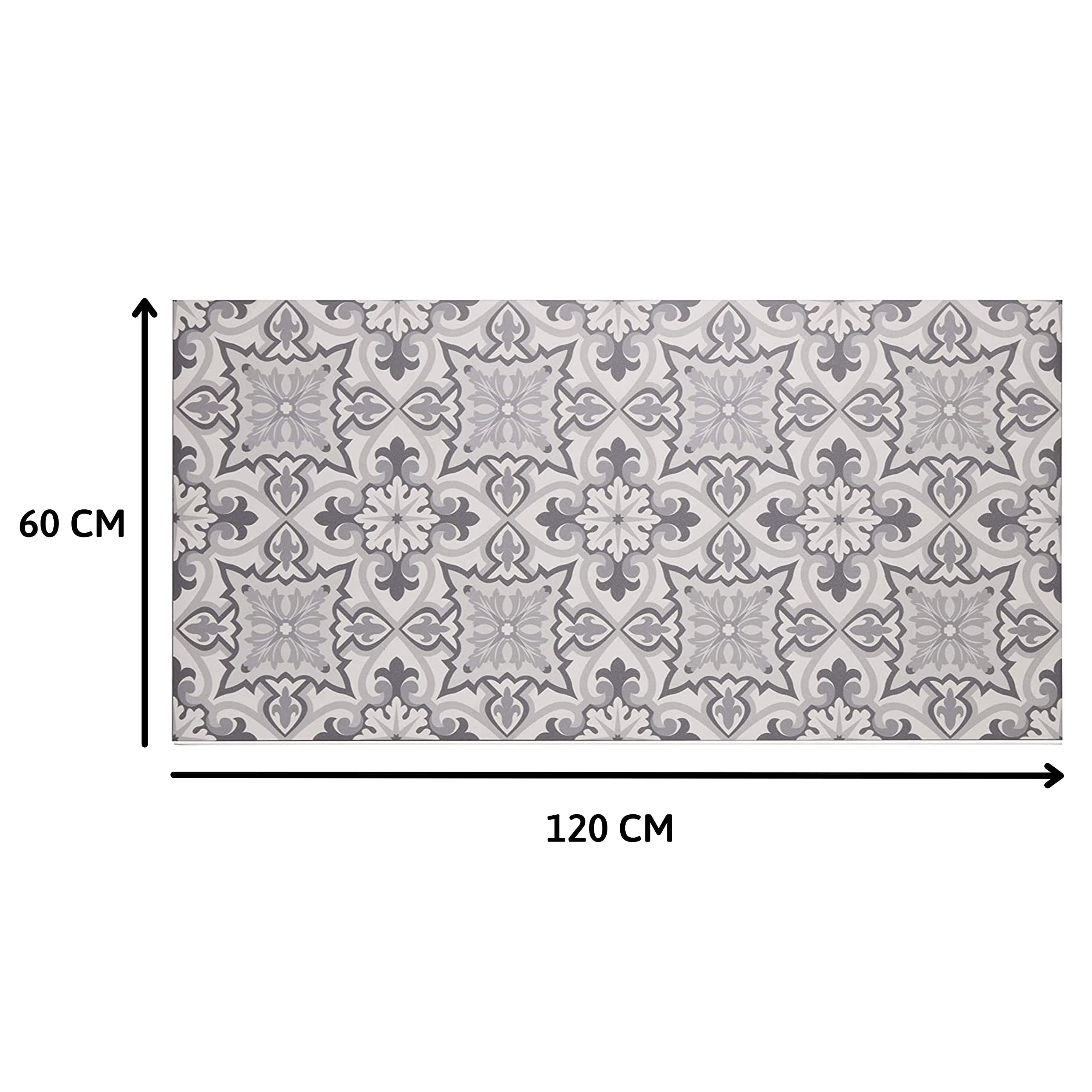 baroni-home-cucina-tapis-cuisine-pvc-60x120-maioliques-gris image 3