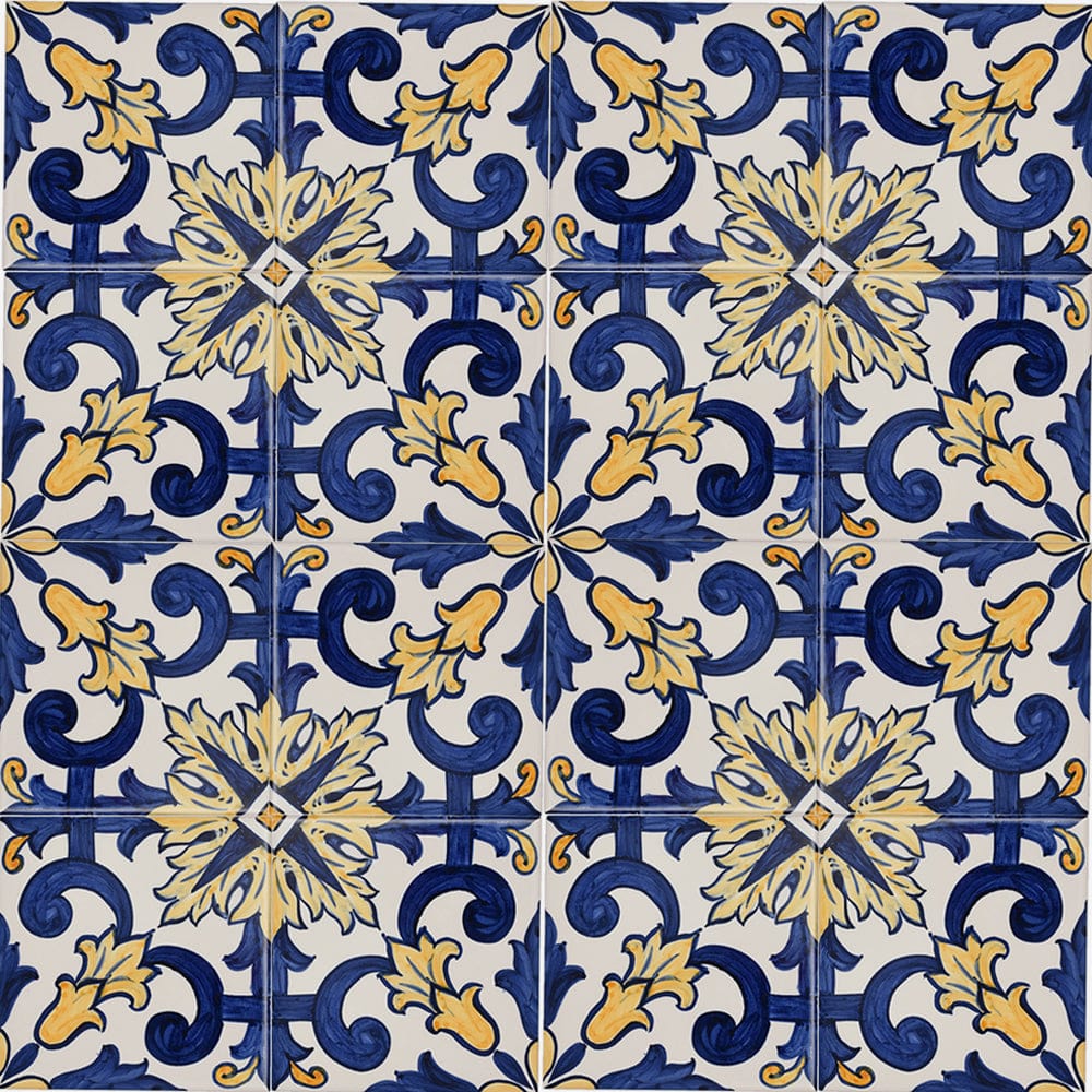 luisa-paix-o-azulejo-padr-o-14x14cm-peint-main image 3