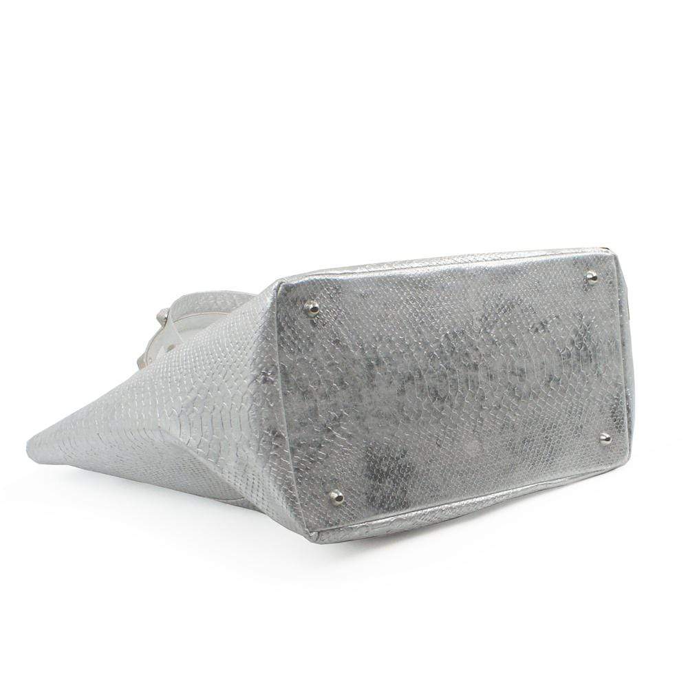 luisa-paix-o-cabas-li-ge-gaufr-argent-xxl-52-cm image 3