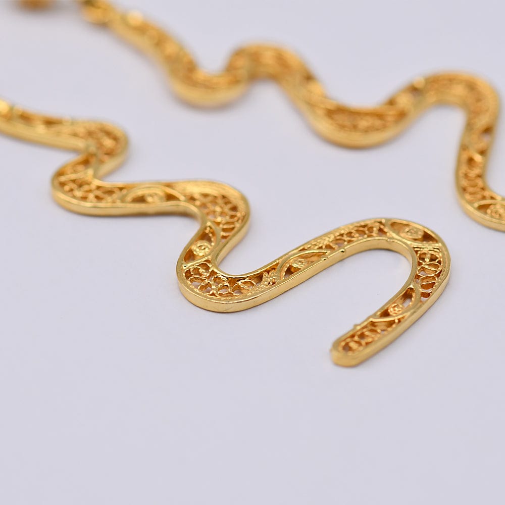 luisa-paix-o-serpente-i-boucles-d-oreilles-argent-dor-6cm image 3