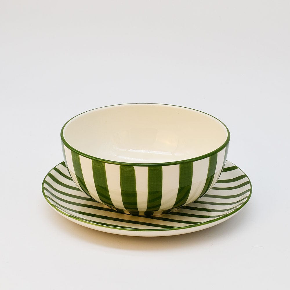 luisa-paix-o-costa-nova-mar-assiette-ray-e-20cm-verte image 5