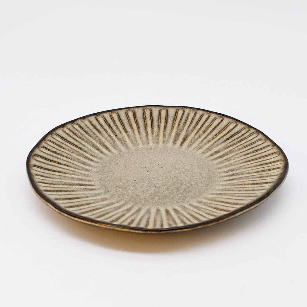 luisa-paix-o-vieira-assiette-gr-s-beige-dessert-21-cm image 2