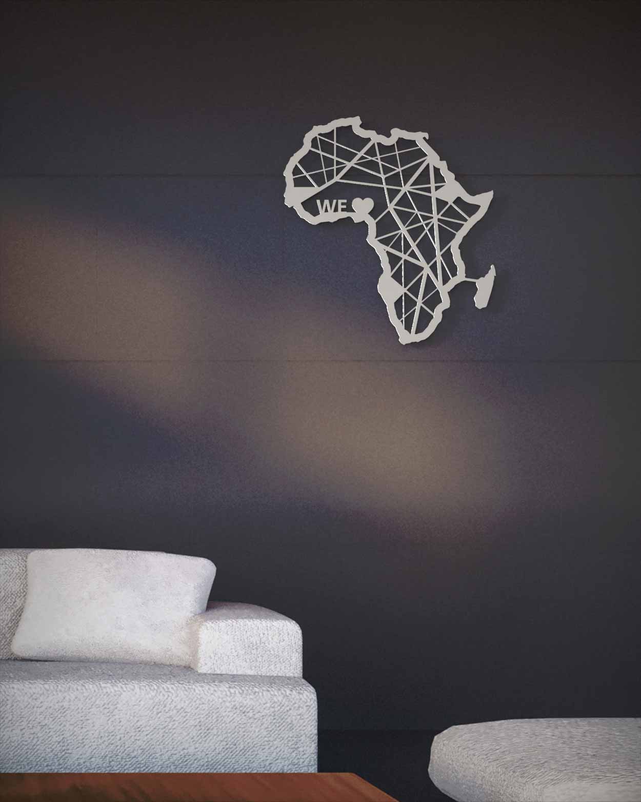 je-suis-art-we-love-afrique-pixel-carte-murale-m-tal image 4