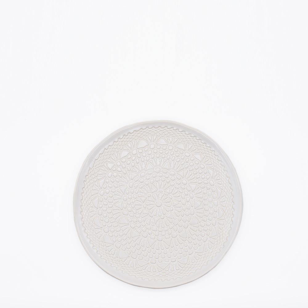 luisa-paix-o-carimbada-assiette-blanche-20-cm-dessert image 1