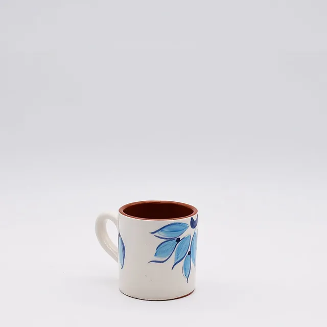 luisa-paix-o-mug-terre-cuite-turquoise-260ml-8cm image 1
