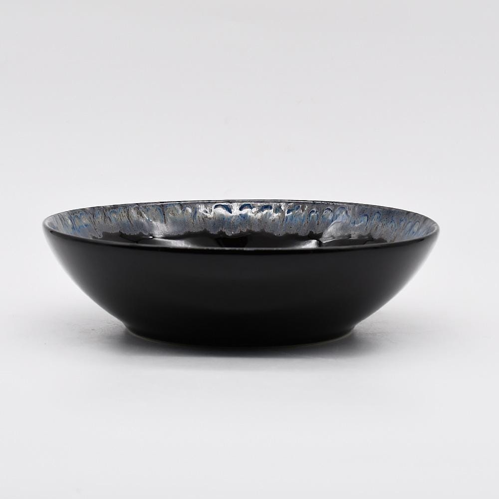 luisa-paix-o-vaisselle-assiette-creuse-gr-s-taormina-22cm-noir image 2