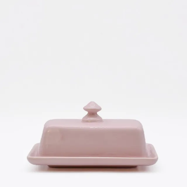 luisa-paix-o-beurrier-c-ramique-rose-brillant-20-cm image 1