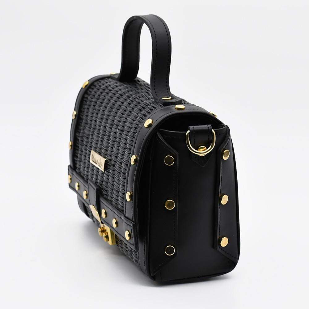 luisa-paix-o-sac-jonc-cuir-noir-24cm-bandouli-re image 3