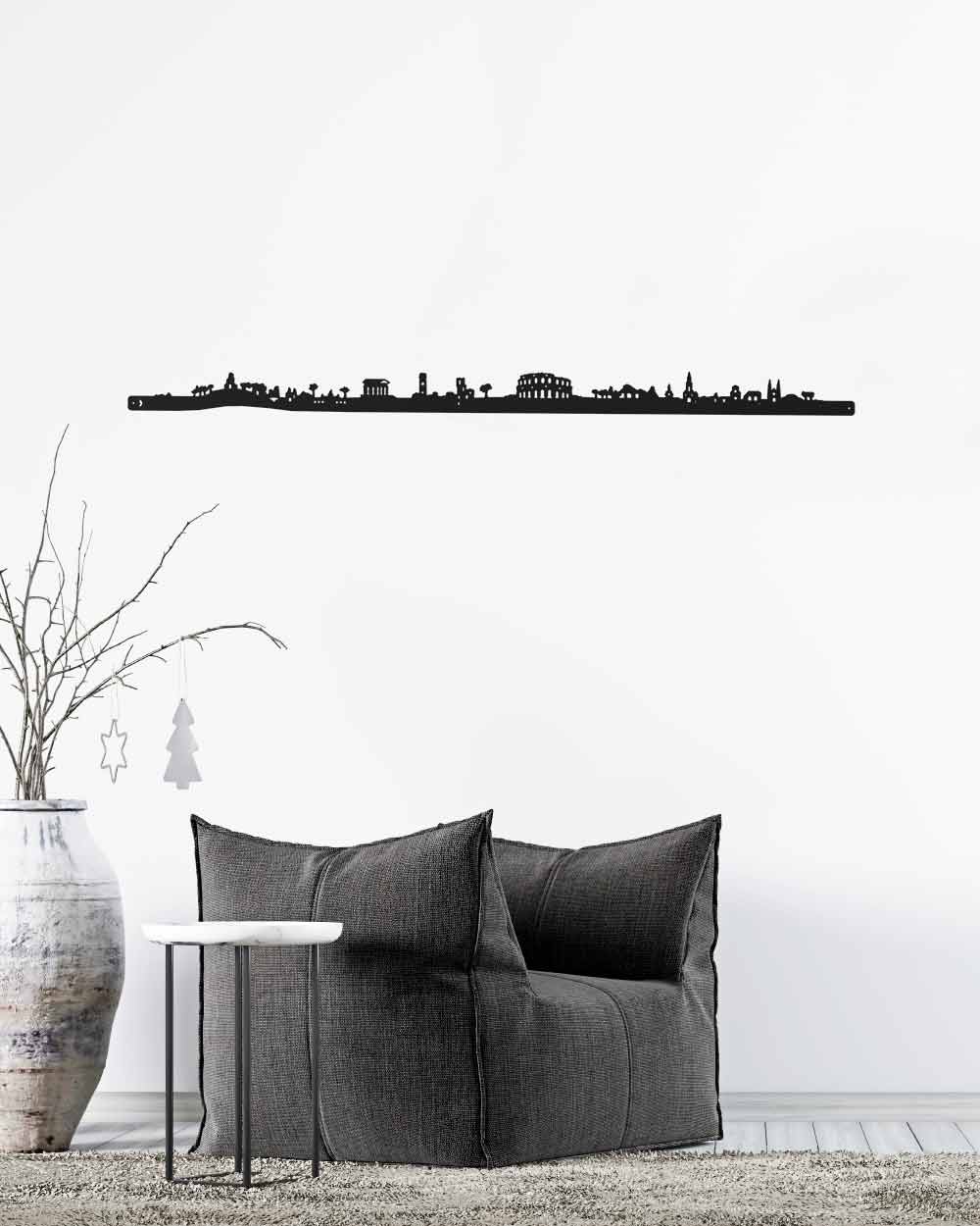 je-suis-art-skyline-n-mes-silhouette-murale-m-tal image 3
