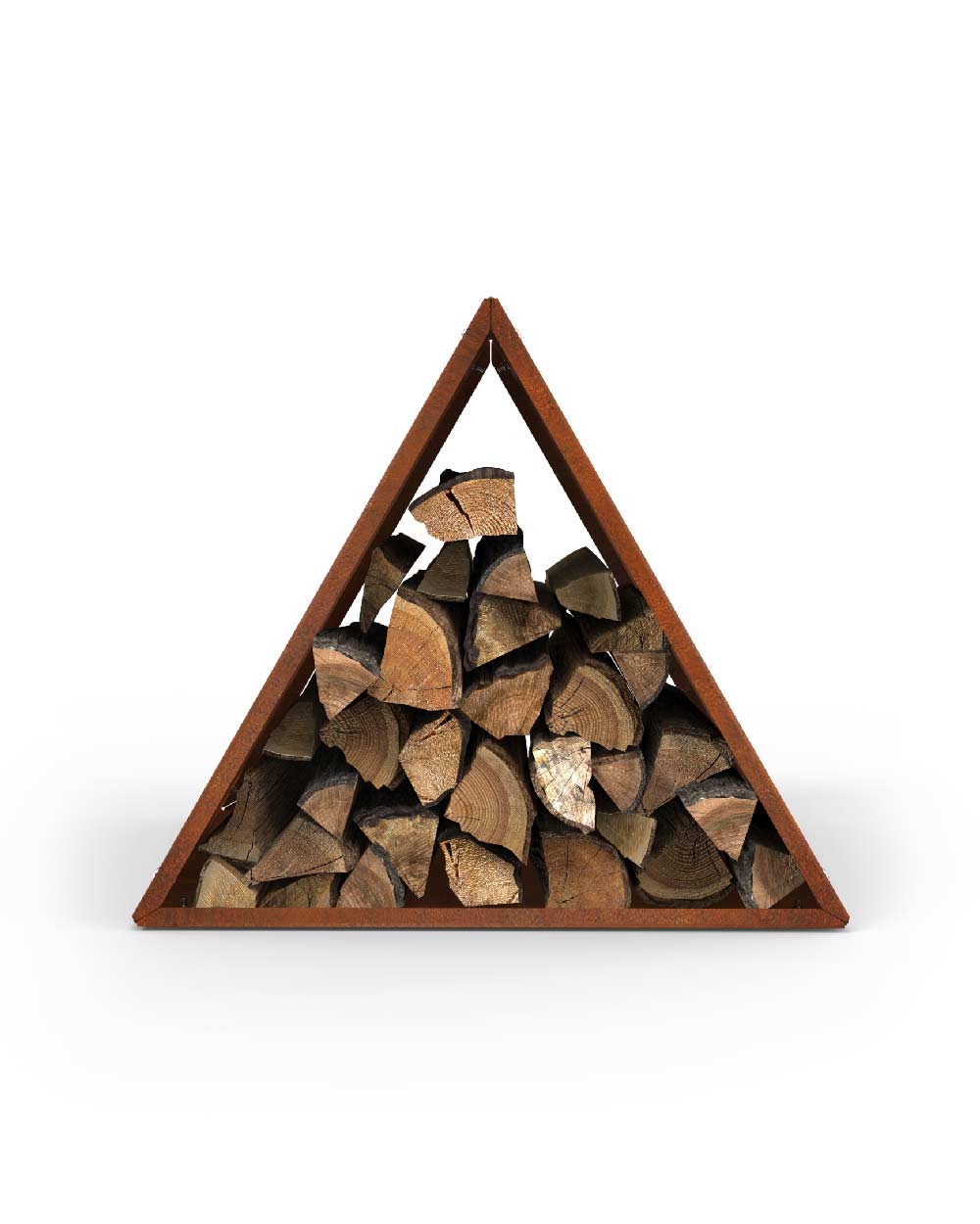 je-suis-art-range-bois-triangulaire-porte-b-ches-corten image 2