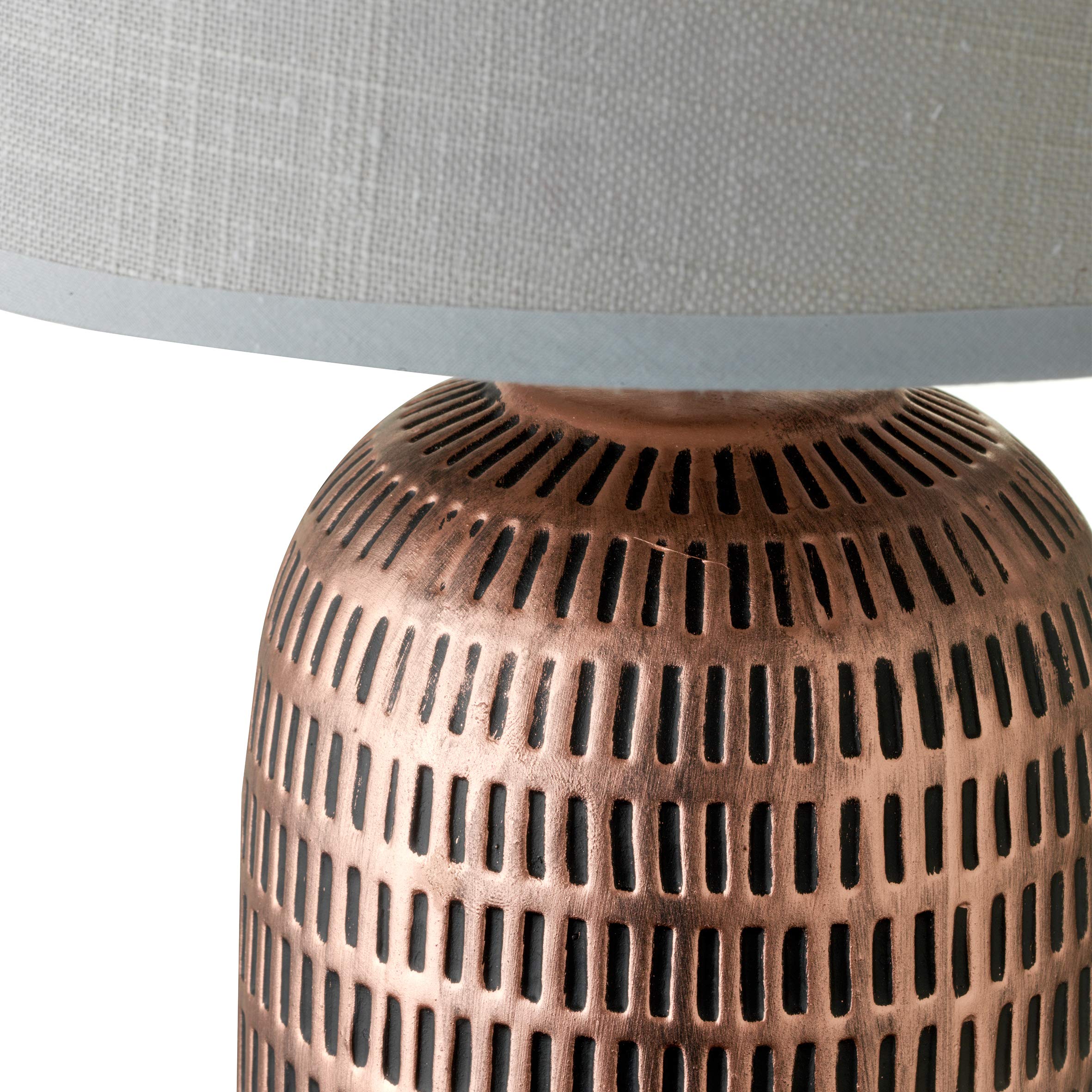 baroni-home-lampe-chevet-c-ramique-cuivre-bronze-42-cm image 2