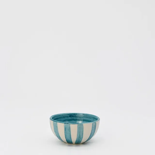 luisa-paix-o-costa-nova-mar-petit-bol-c-ramique-turquoise-8-cm image 1