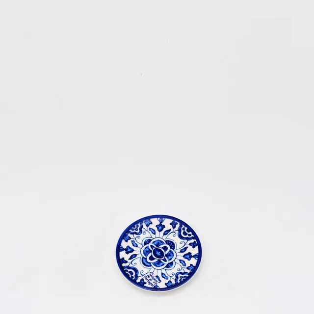 luisa-paix-o-tradicional-magnet-c-ramique-bleu-6-cm image 1
