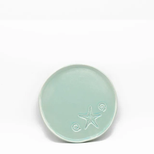 luisa-paix-o-assiette-estrela-do-mar-verte-20cm image 1
