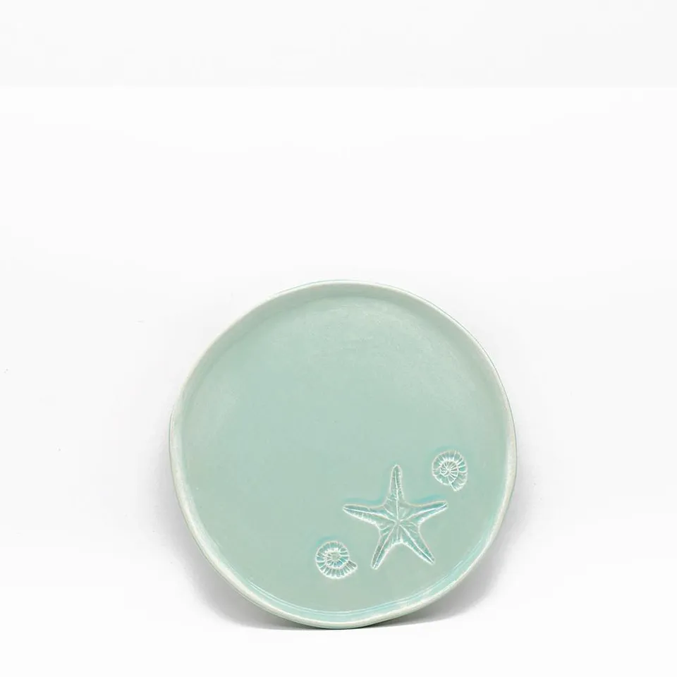 luisa-paix-o-assiette-estrela-do-mar-verte-20cm image 1