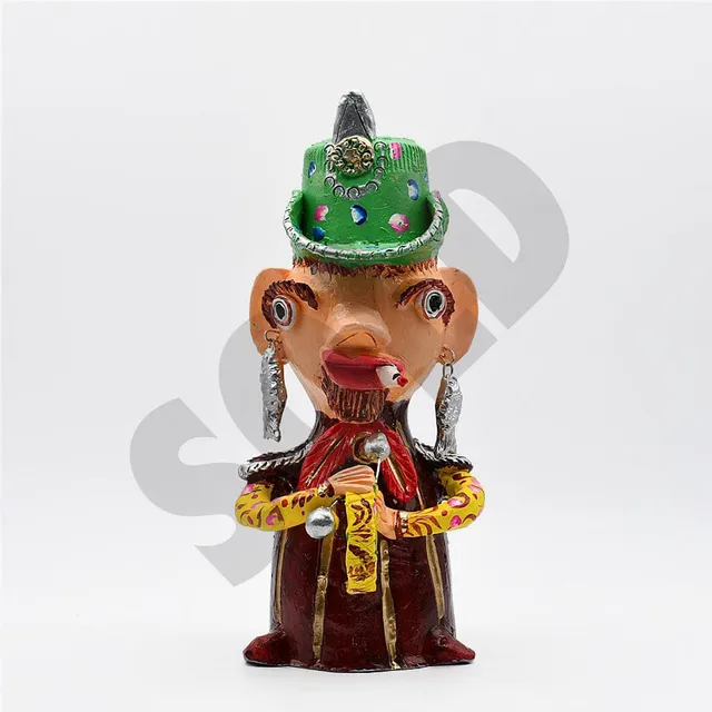 j-lia-c-ta-homme-tambour-statuette-c-ramique-40-cm image 1