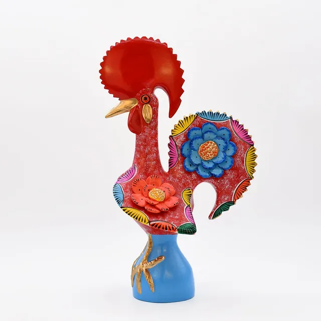 prazeres-c-ta-coq-barcelos-rouge-40-cm-pi-ce-unique image 1