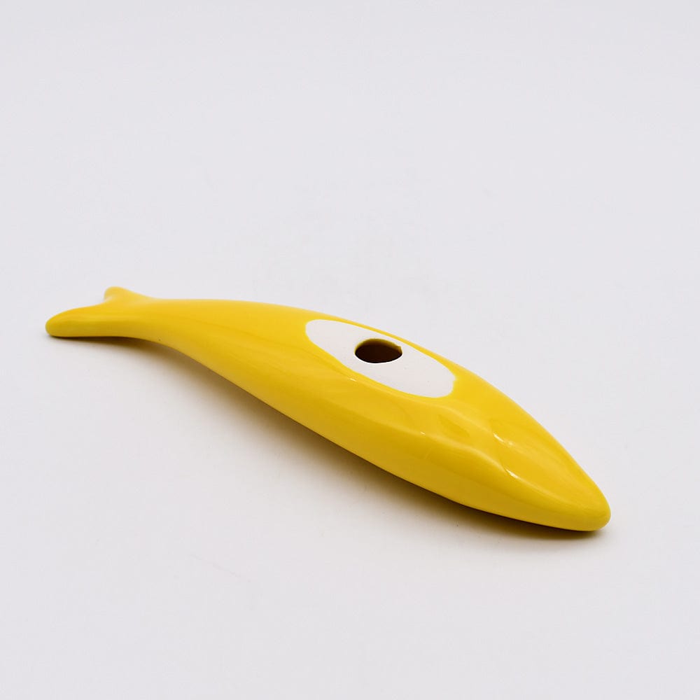 luisa-paix-o-sardine-lisse-c-ramique-jaune-20-cm image 4