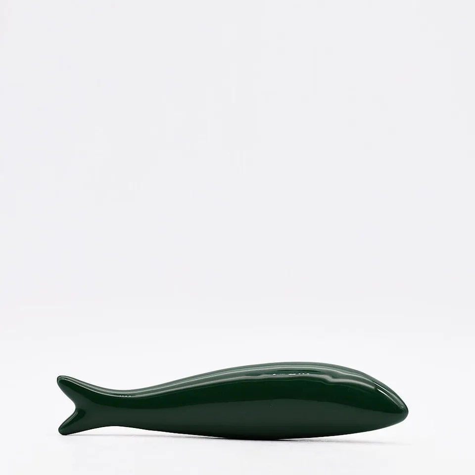 luisa-paix-o-sardine-lisse-c-ramique-verte-20-cm image 1