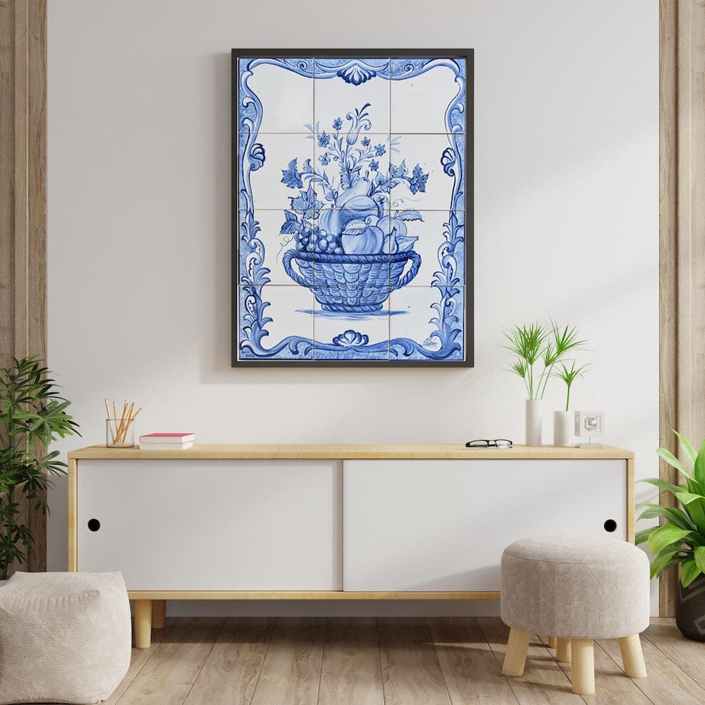 luisa-paix-o-azulejos-fresque-60x45cm-panneau-12-carreaux-bleus image 1