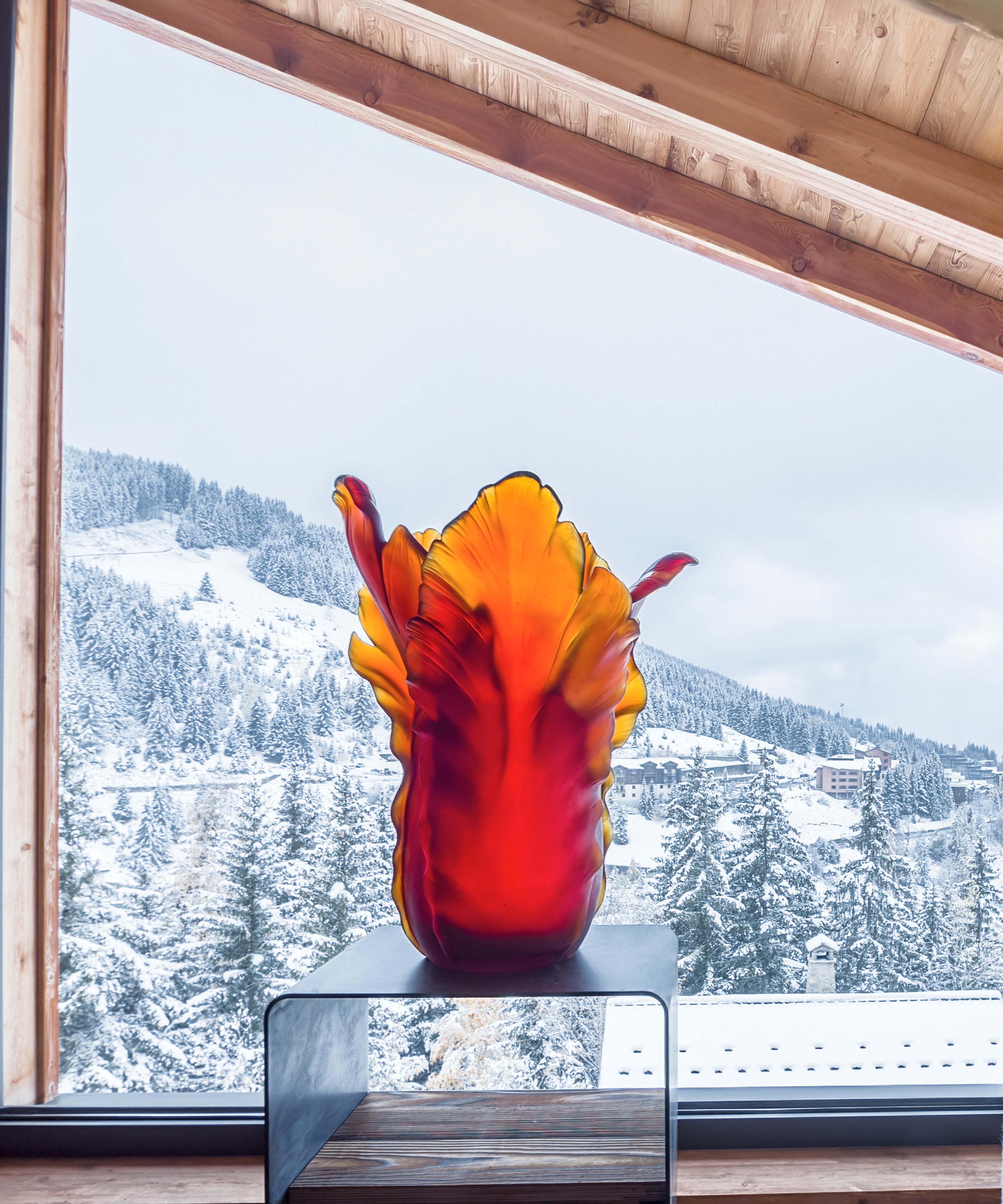 daum-univers-v-g-tal-tulipe-vase-magnum-ambre-fonc-50-ex image 2