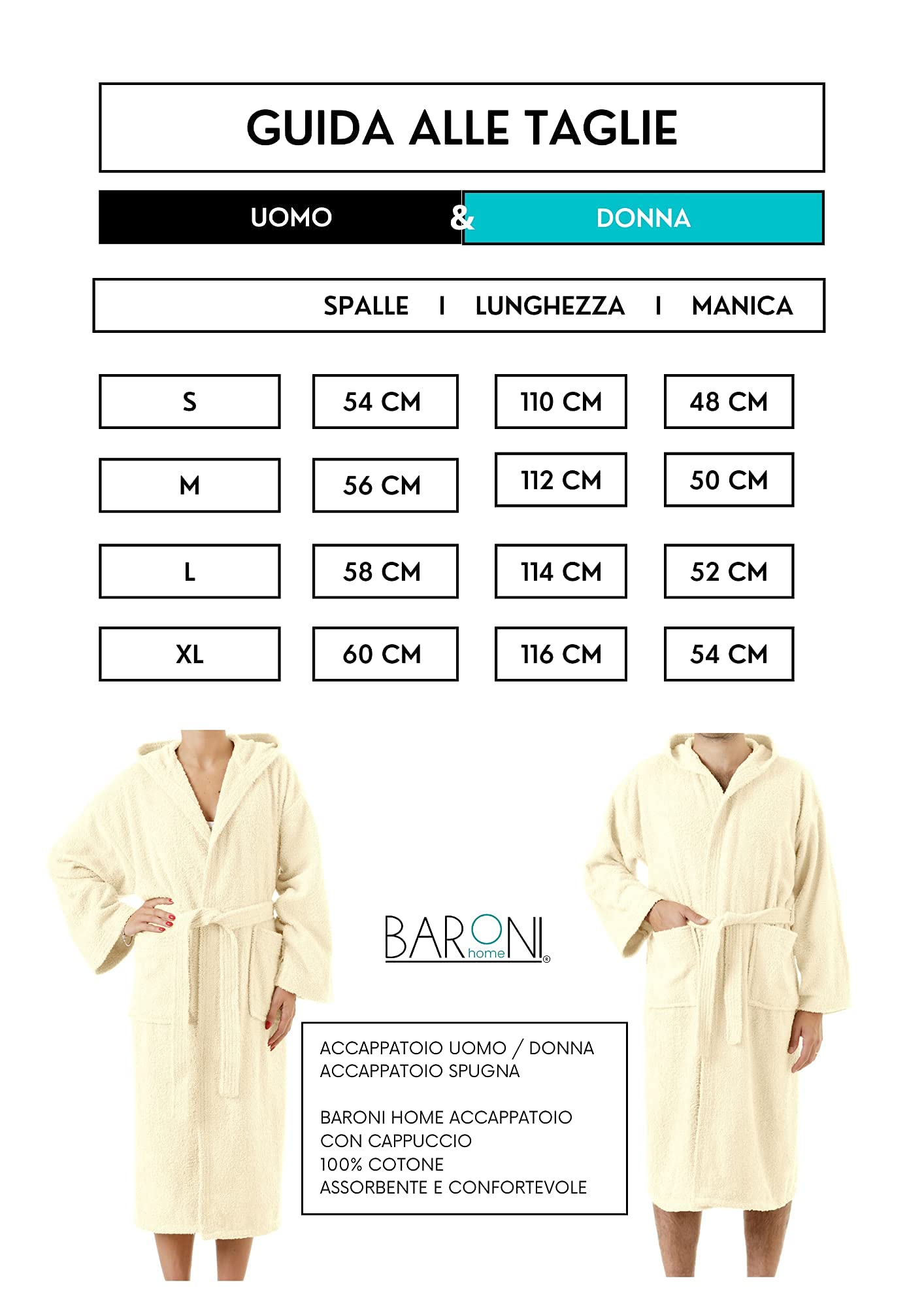 baroni-home-rose-m-peignoir-ponge-rose-m-100-coton image 6