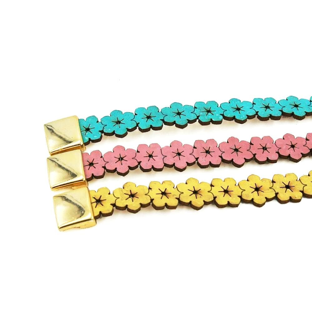 luisa-paix-o-flores-bracelet-li-ge-double-rose-16-5cm image 3