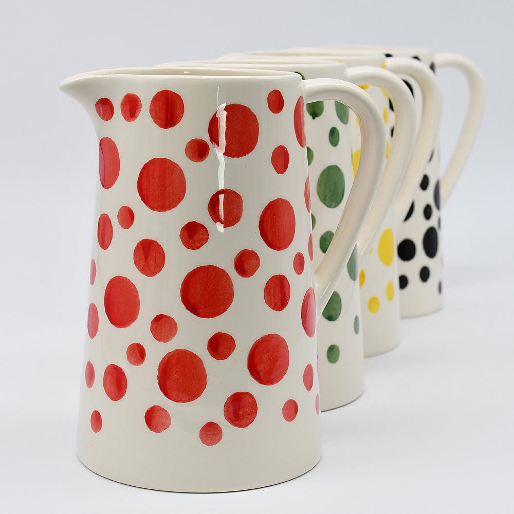 luisa-paix-o-carafe-pois-c-ramique-rouge-18cm image 3