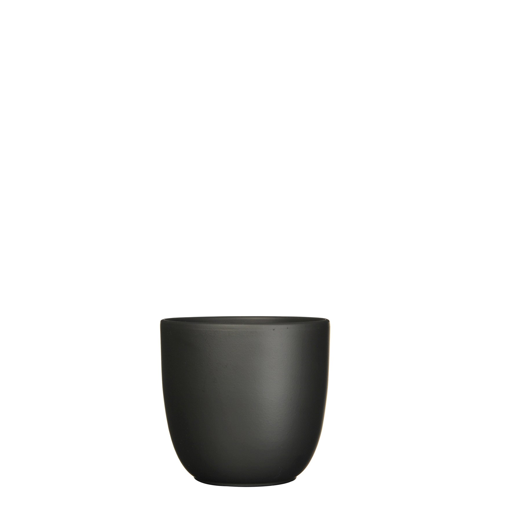 mica-tusca-cache-pot-c-ramique-noir-mat-19-5cm image 3