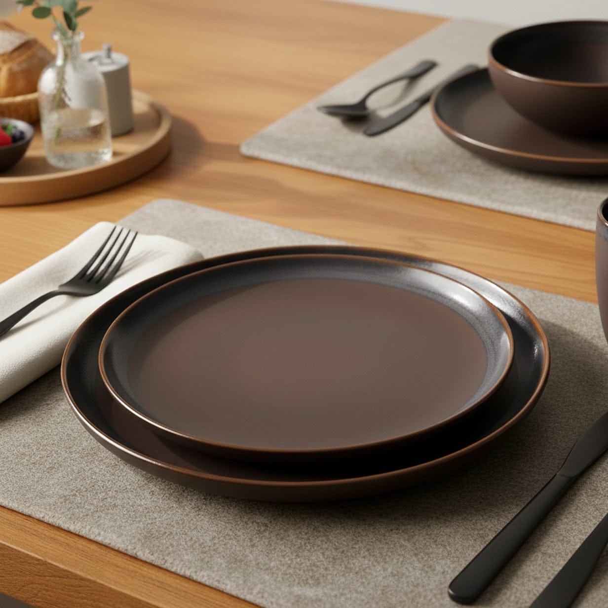 luisa-paix-o-caf-assiette-gr-s-22-cm-marron-dessert image 2