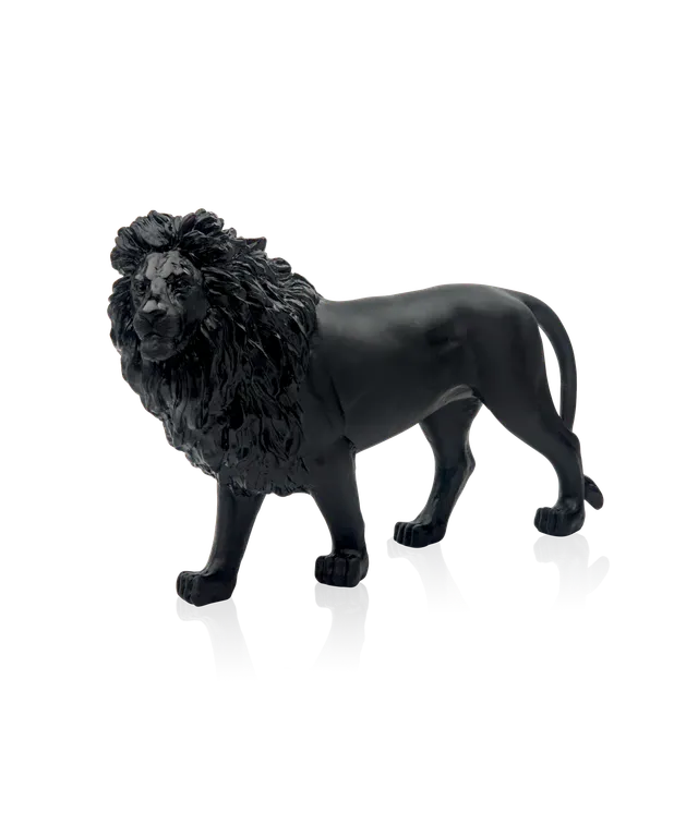 daum-univers-animalier-lion-sand-noir-sculpture-cristal-noir-500-ex image 1