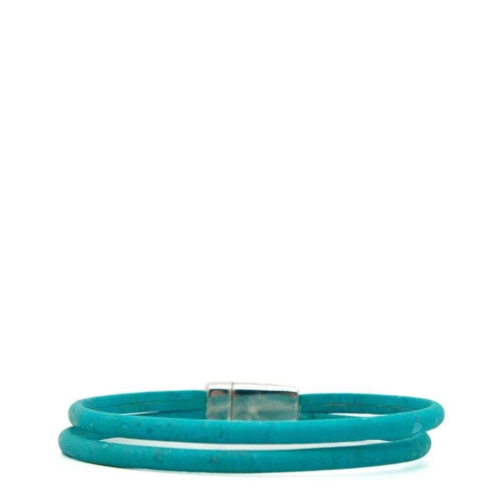 luisa-paix-o-bijoux-du-portugal-bracelet-li-ge-turquoise-16-5-cm image 2