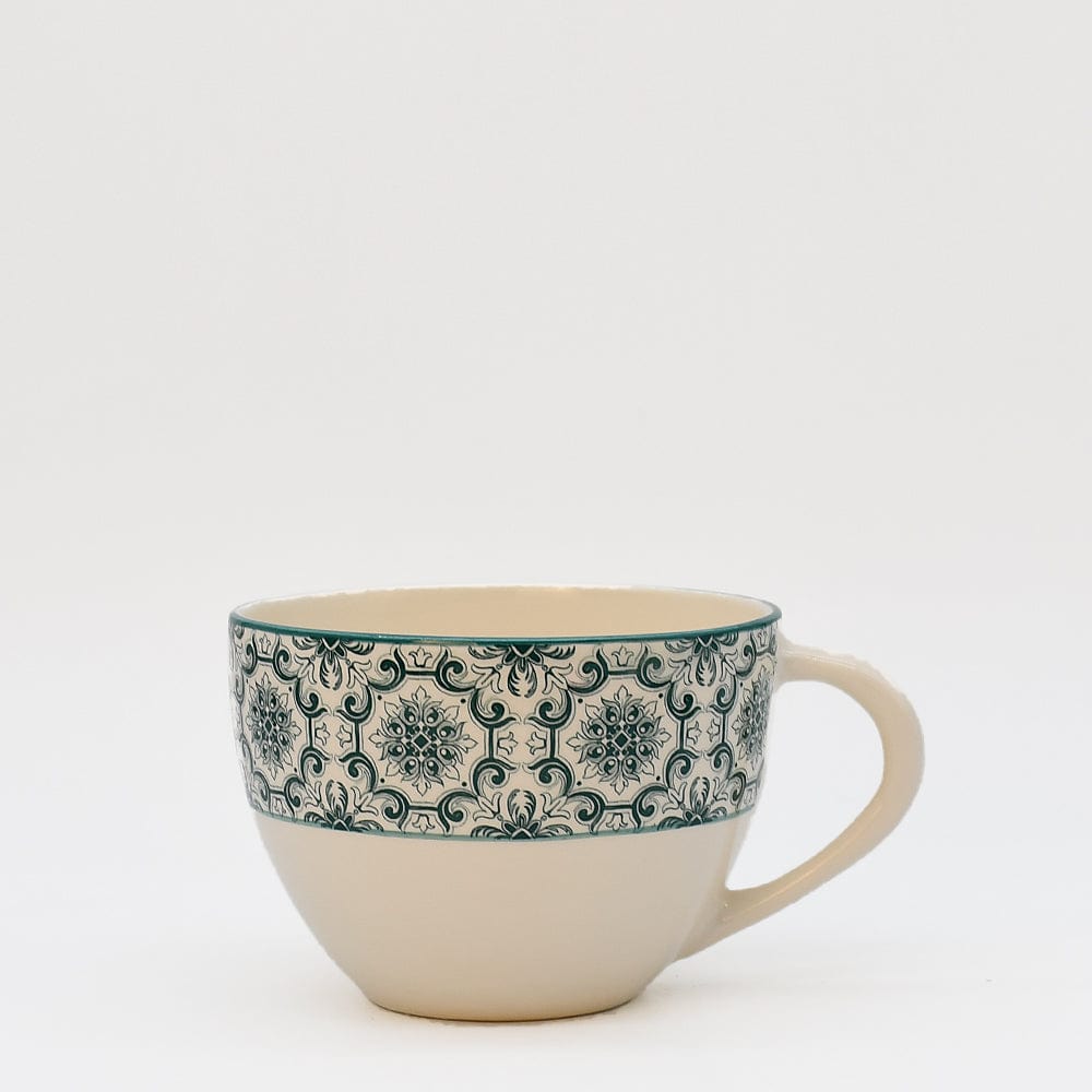 luisa-paix-o-padr-o-grande-tasse-c-ramique-verte image 1