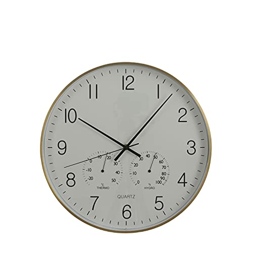 mica-decorations-andy-horloge-murale-40-cm-dor-aluminium image 8