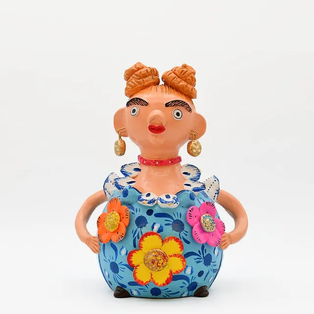 luisa-paix-o-boneca-barriguda-30cm-statuette-femme image 1