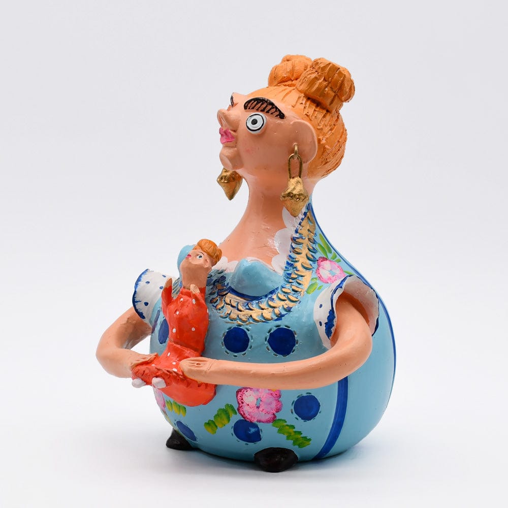 prazeres-c-ta-boneca-barriguda-25cm-poup-e-c-ramique-robe-fruits image 5