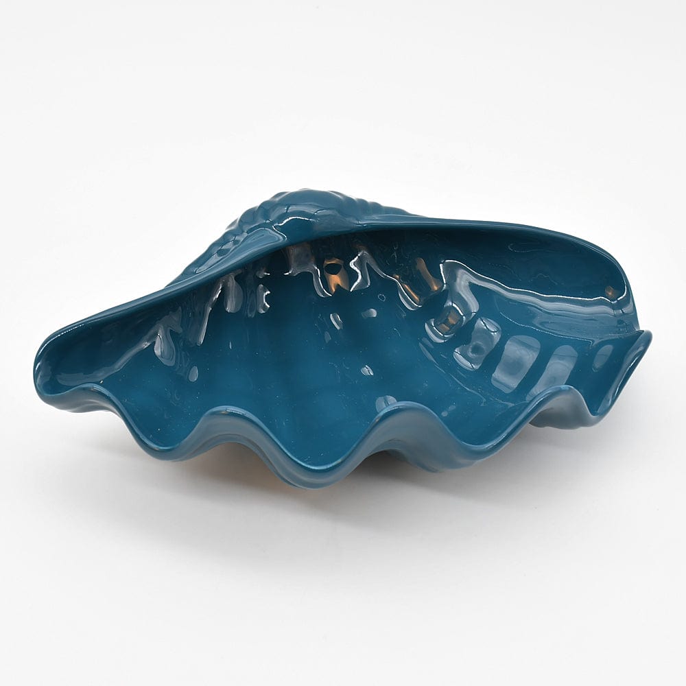 luisa-paix-o-coquillage-coupe-c-ramique-28-cm-bleu-p-trole image 2