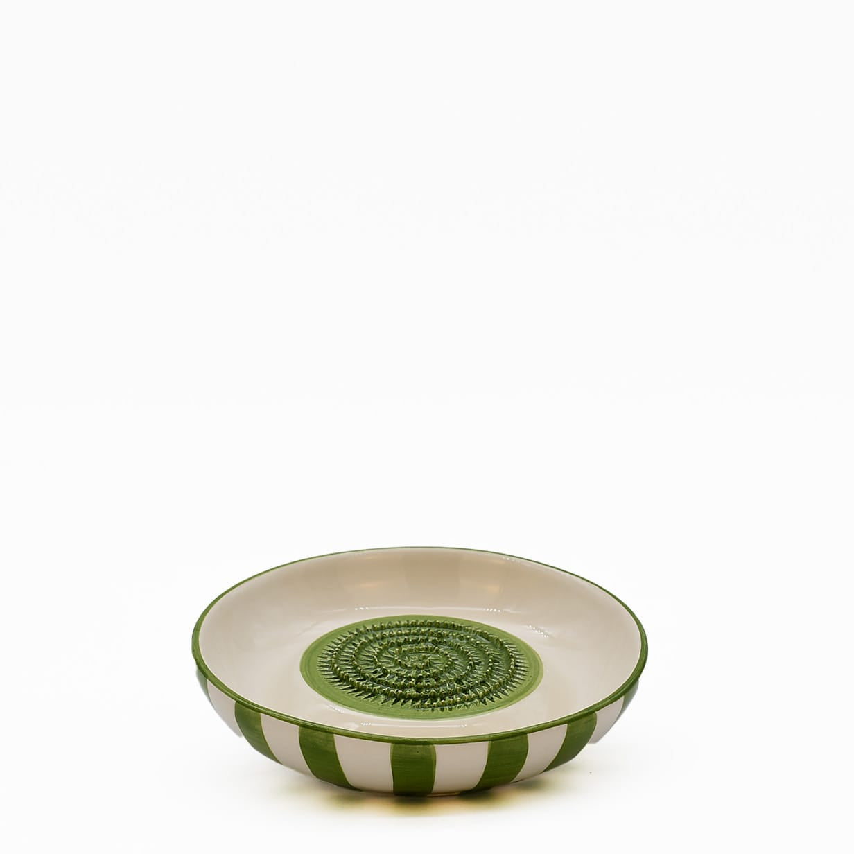 luisa-paix-o-costa-nova-mar-assiette-r-per-c-ramique-vert-12-cm image 1